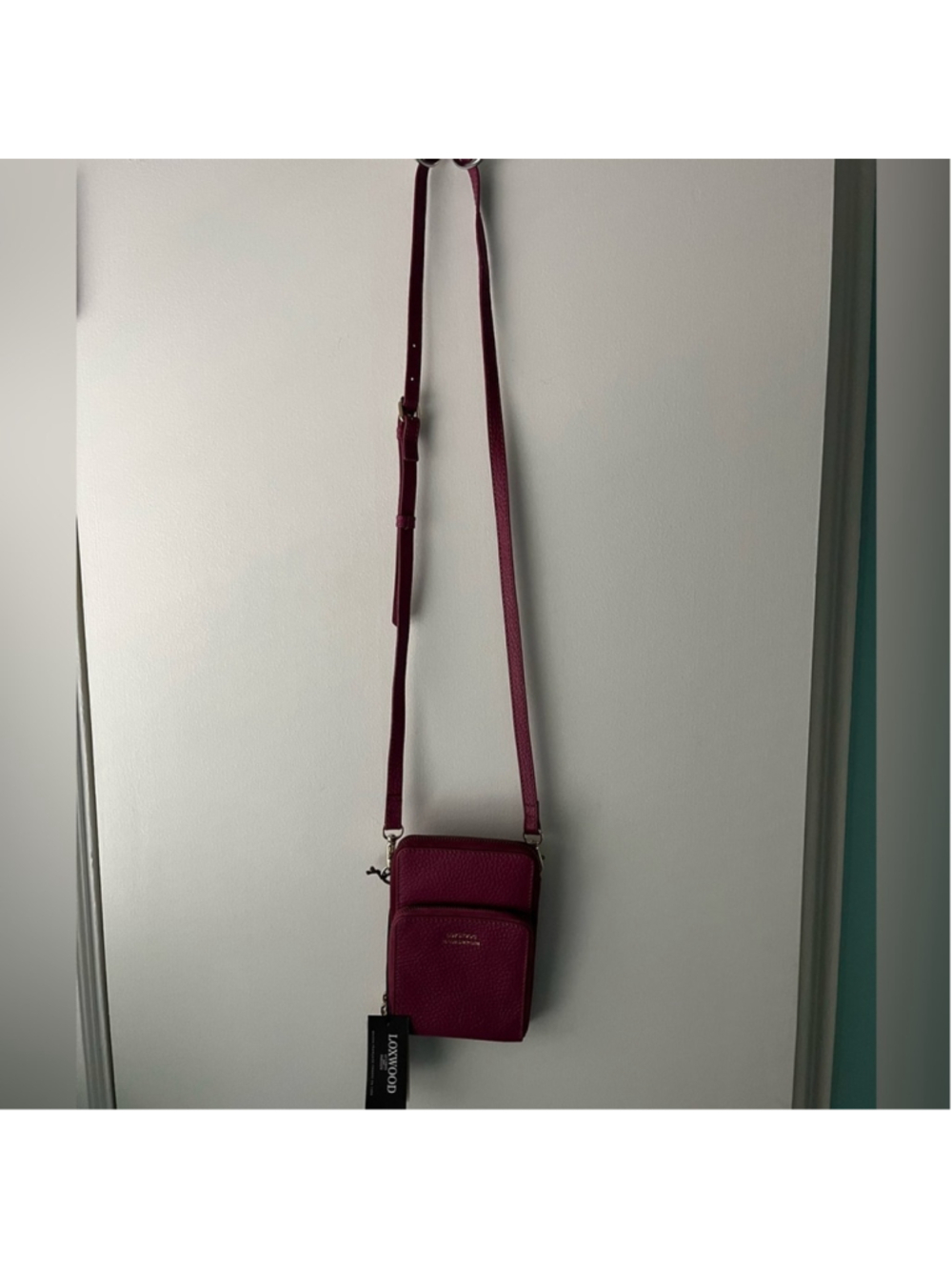 Loxwood Jill Pebbled Leather Pouchette - Cuir Gaia